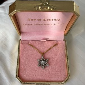 Juicy Couture Snowflake Necklace